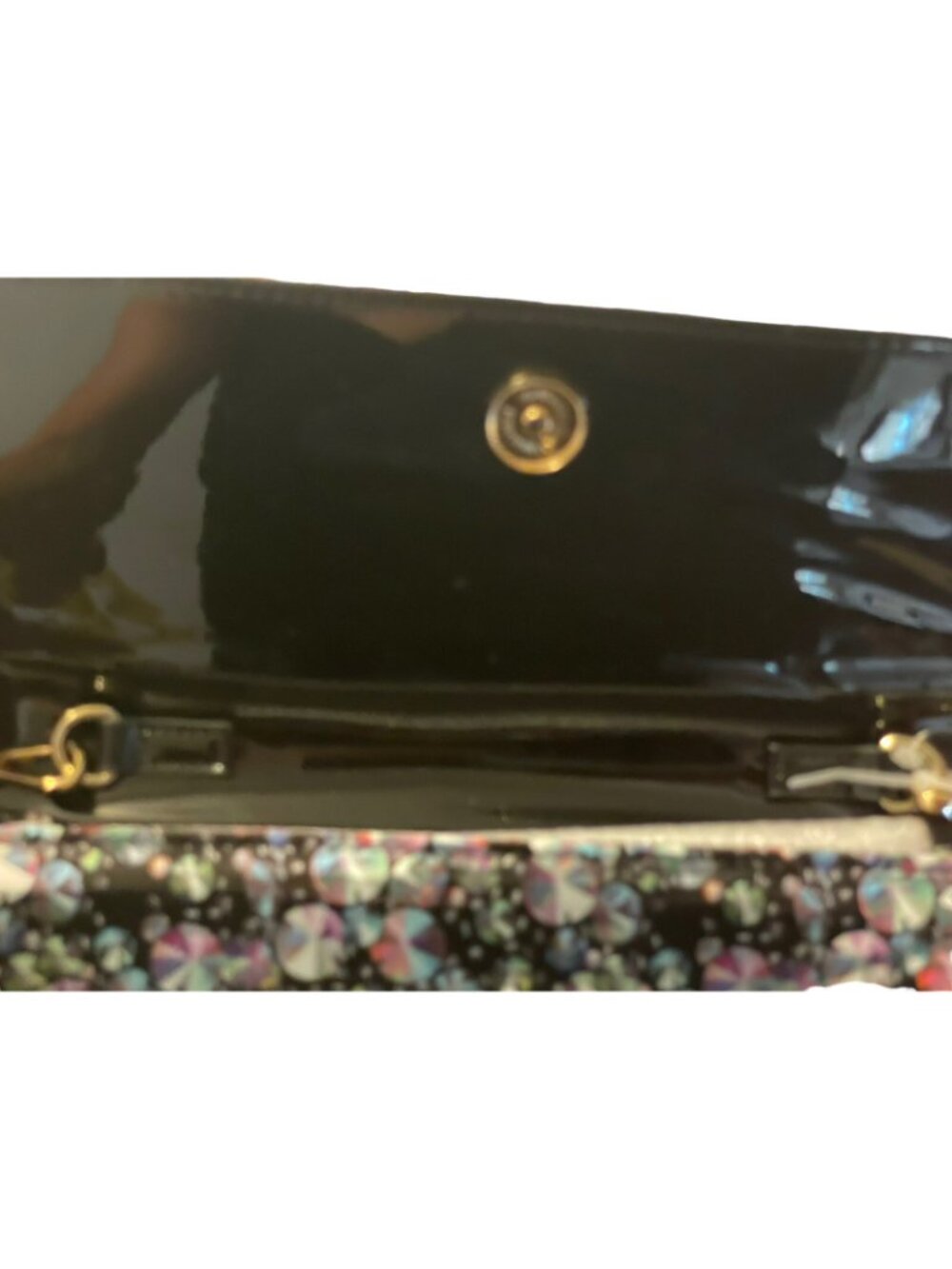 Betsey Johnson Clear Xolyla Double Bow Crossbody Handbag new - Picture 8 of 16